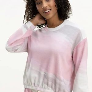 Splendid Sunwash Bubble Pullover S